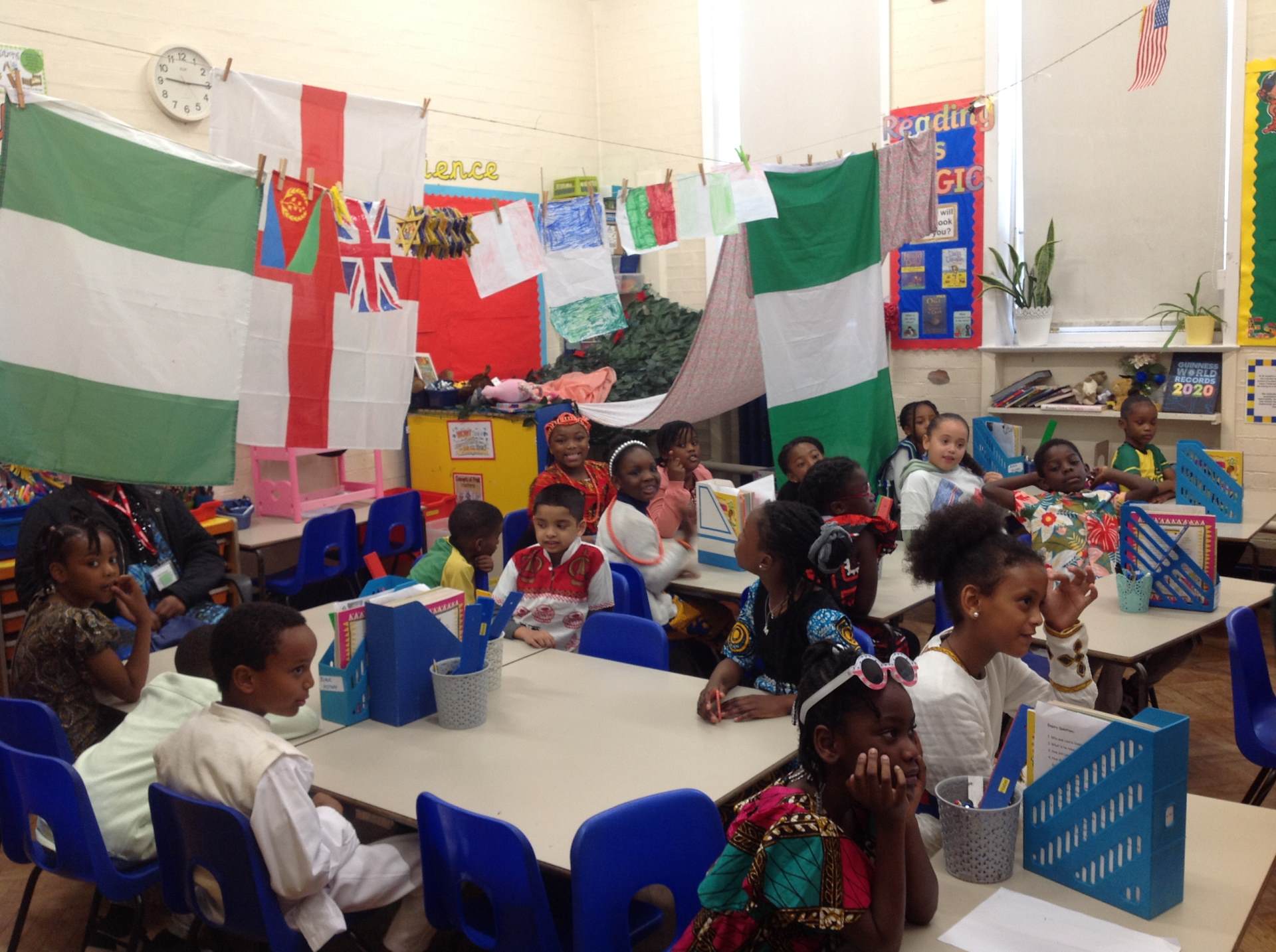 Pupils in St Josephine enjoyed dressing up to celebrate International Day. 